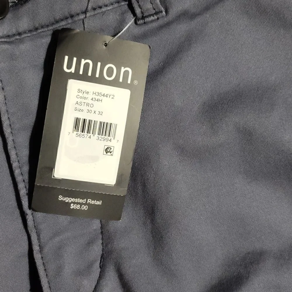 Union Lounge gray Chino pants, nwt (32)